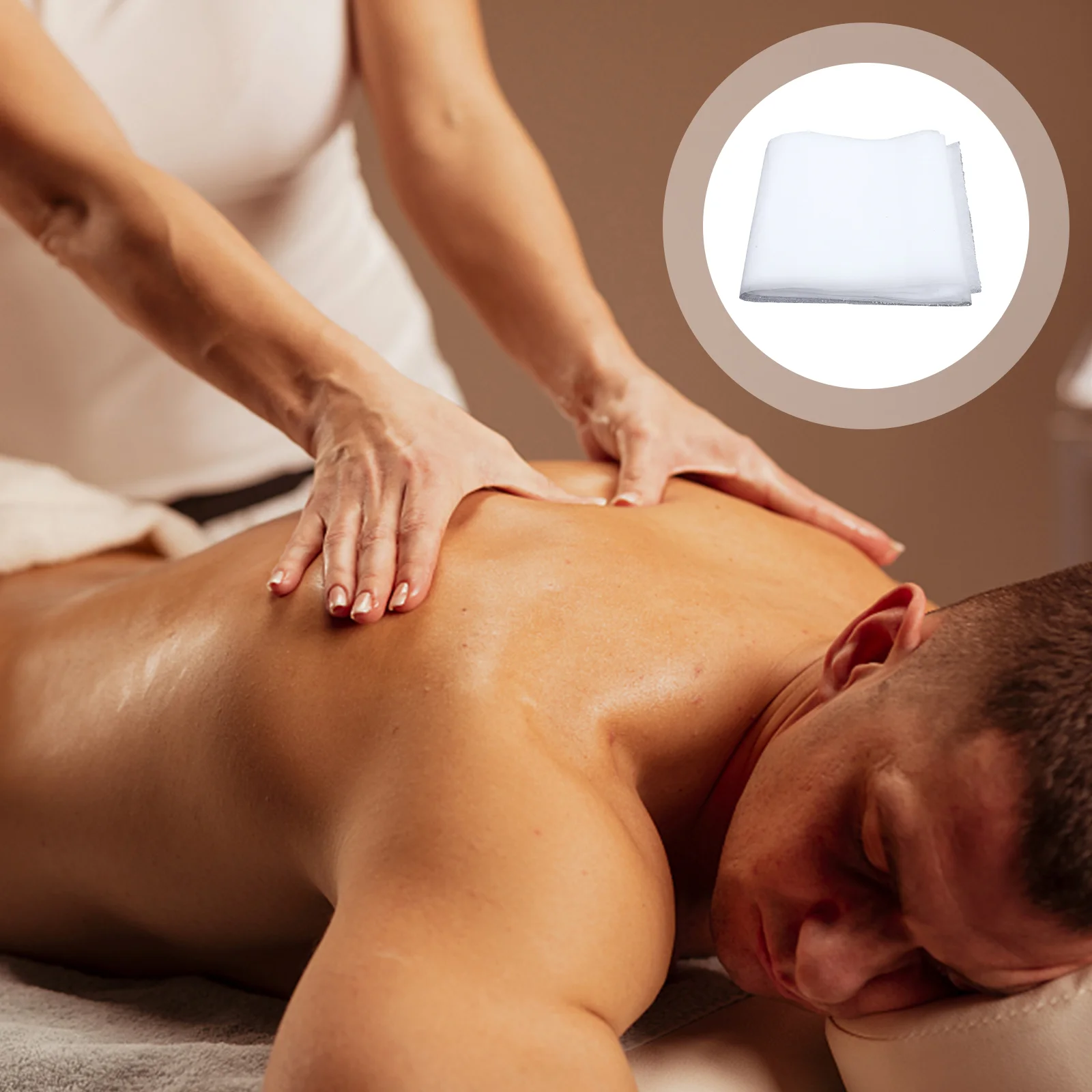 10 шт. одноразовые простыни для спа-массажного салона нетканое покрывало (белые)