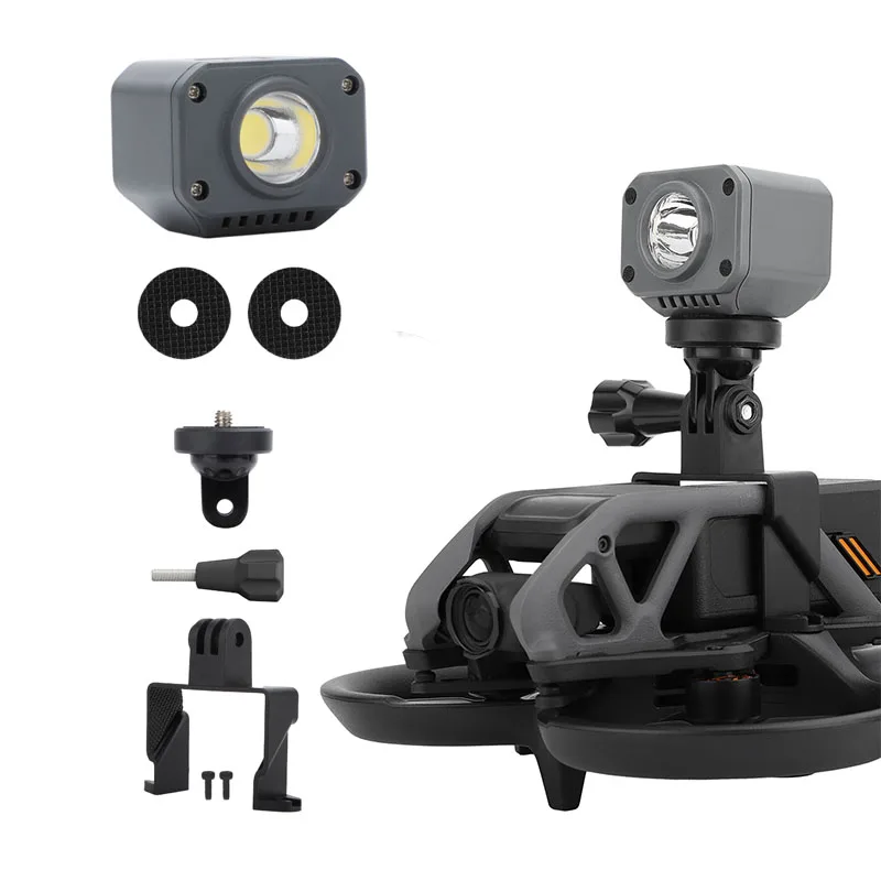 

Держатель для экшн-камеры, кронштейн для освещения дрона, лампа для DJI Avata для Action 2/ Insta360 GO 2/1 GOPRO 11, аксессуары для камеры
