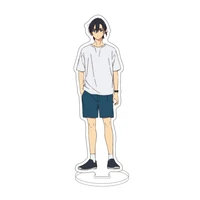 summer time rendering anime figures ajiro shinpei kofune ushio standing model plate desk cosplay acrylic decor sign fans gifts