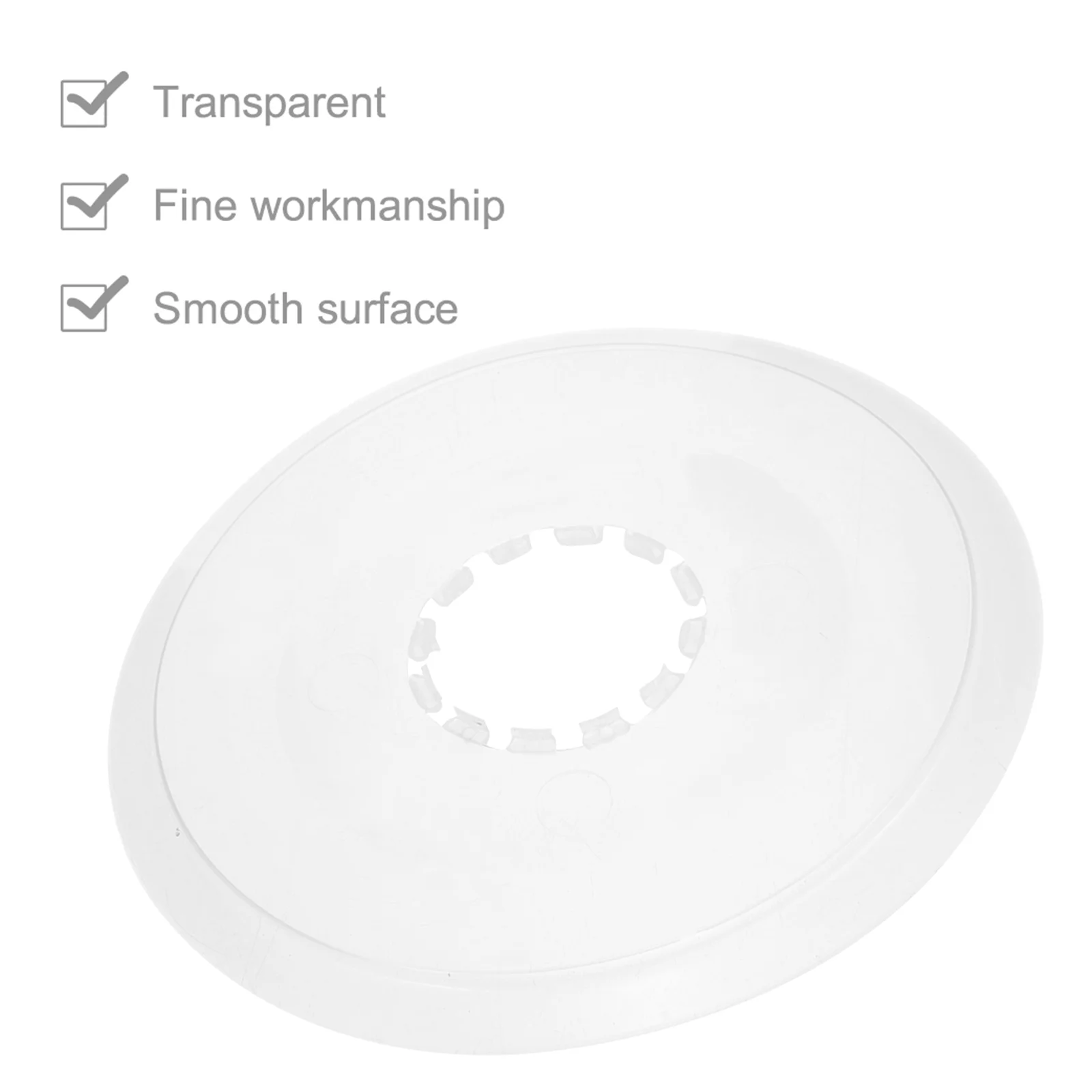 5 шт. прозрачный чехол для маховика велосипеда пластиковый спиц колеса защита