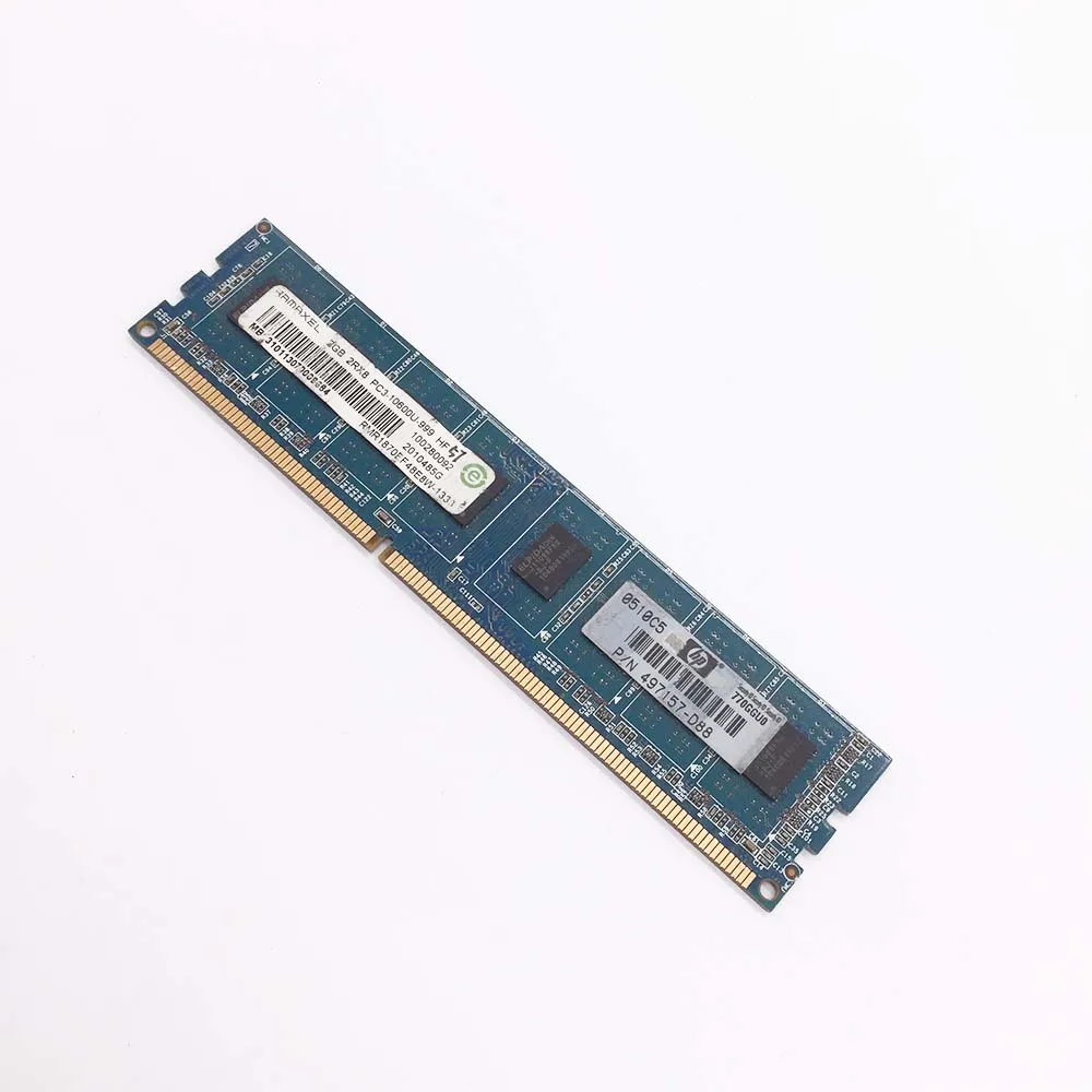 Память SDRAM DDR3 2 Гб 13333 МГц RMR1870EF48E8W-1333 2Rx8 ОЗУ для настольного компьютера подходит для Ramaxel 10600U