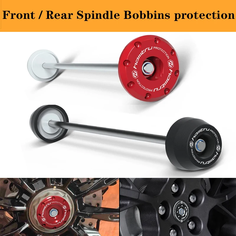 Набор защитных катушек шпинделя мотоцикла для Ducati Monster 1200 R/S/25 юбилея 2013-2021