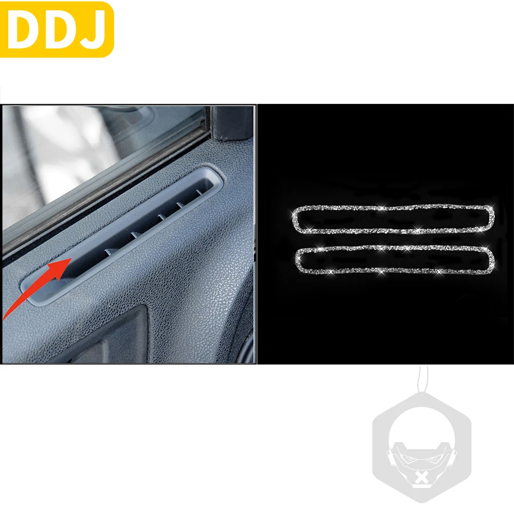 

Декоративная наклейка на воздухозаборник двери окна для Dodge Challenger 2015 + зарядное устройство 2010 + автомобильный аксессуар Bling Crystal