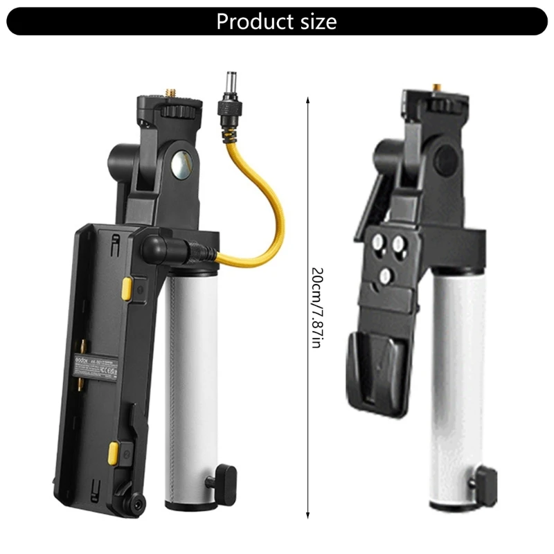 Ручной держатель аккумуляторного кронштейна с V-образным креплением для