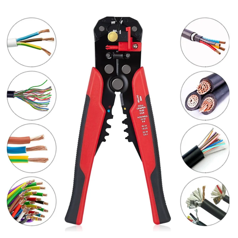 

Wire Stripper Tools Multitool Plier Crimper Cable Cutter Multifunctional Stripping Tool Crimping Pliers Terminal 0.2-6.0mm