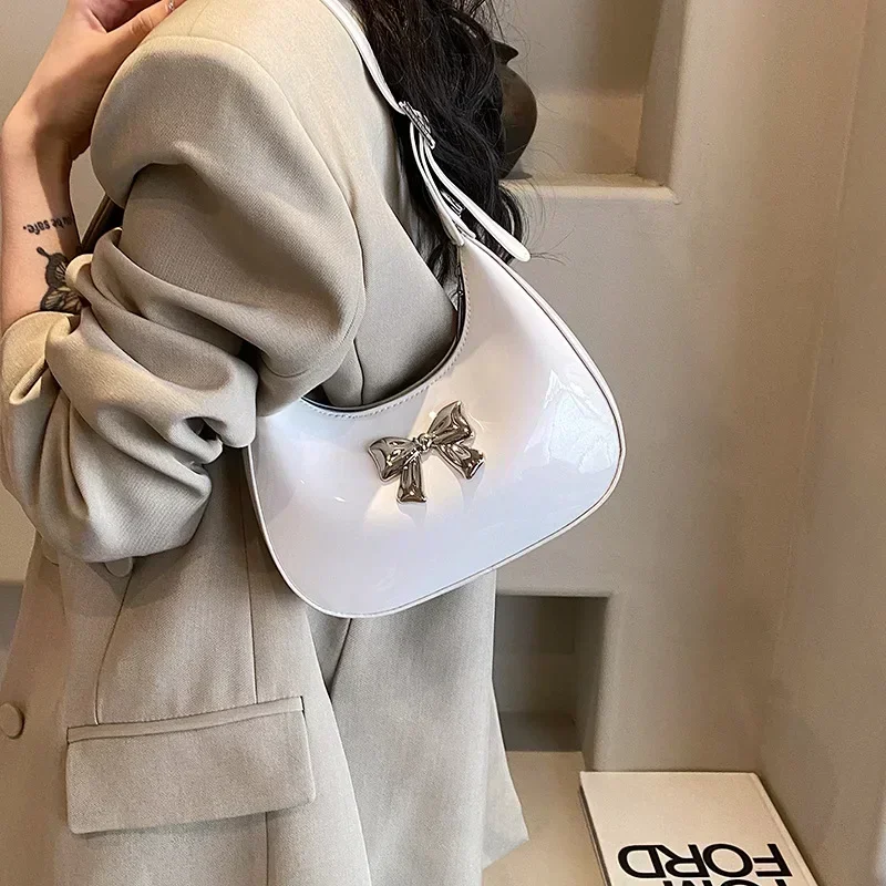 Роскошная женская сумка на плечо 2024 летняя подмышки кошелек из искусственной