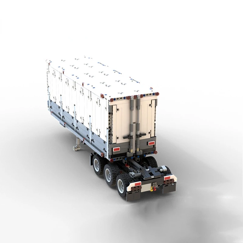 Батарейный блок-контейнер для перевозки грузов 20 футов с прицепом