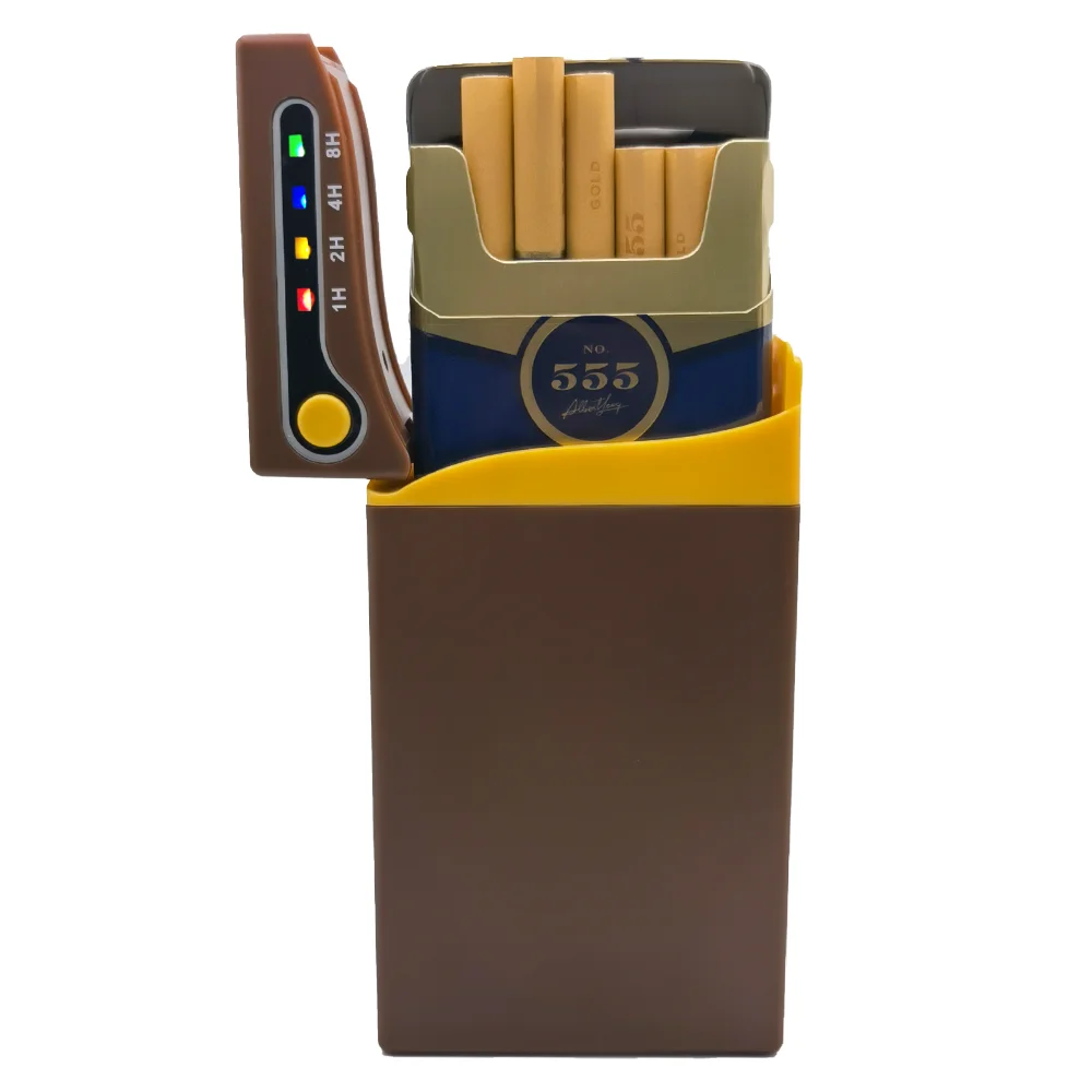 Caja de bloqueo de tiempo para dejar de fumar, dispositivo dispensador con temporizador, ayuda para dejar de fumar