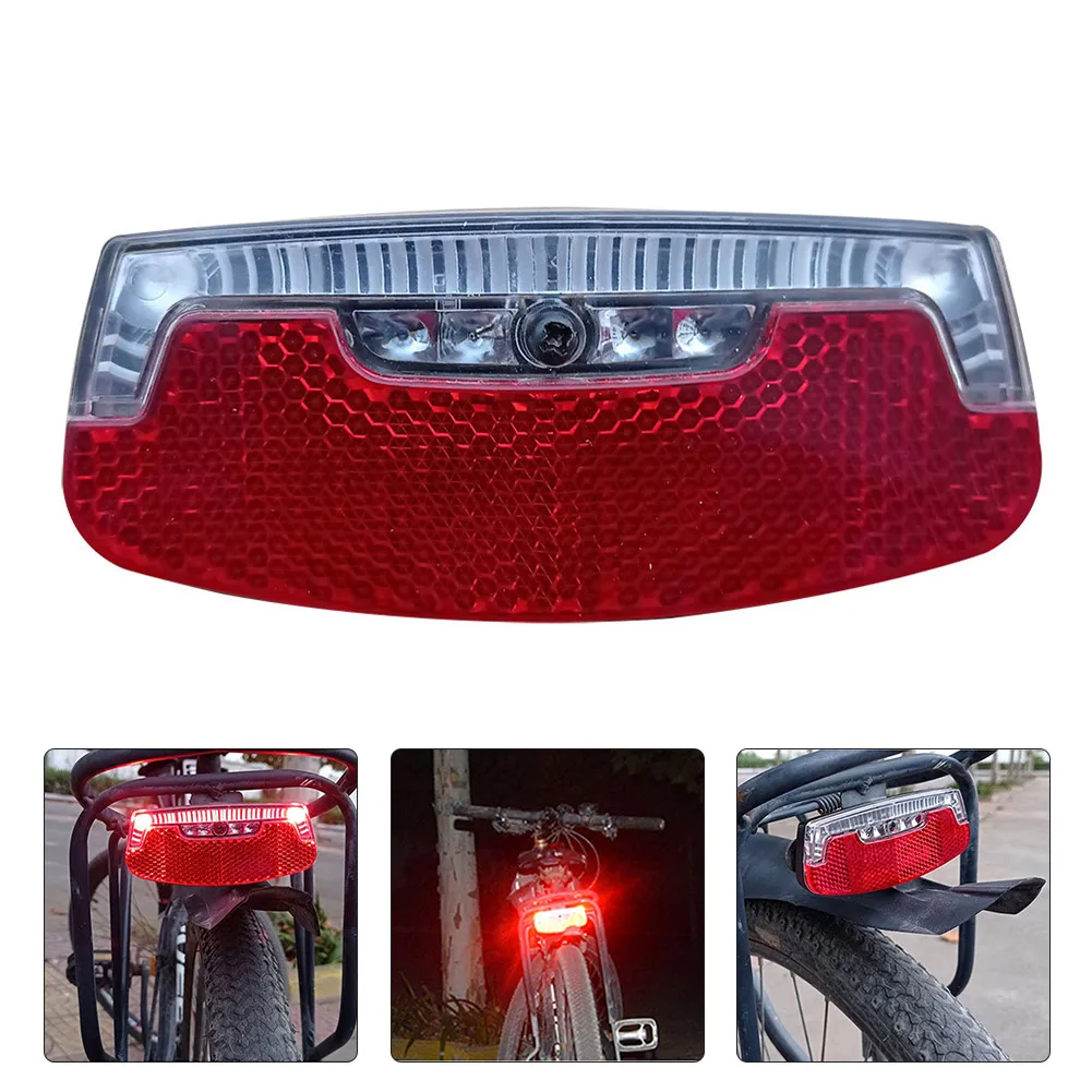 

Cycling Bicycle Rear Reflector Tail Light For Luggage Rack MTB Road Bike Reflective Taillight​ Safty Riding Warning Lantern Part