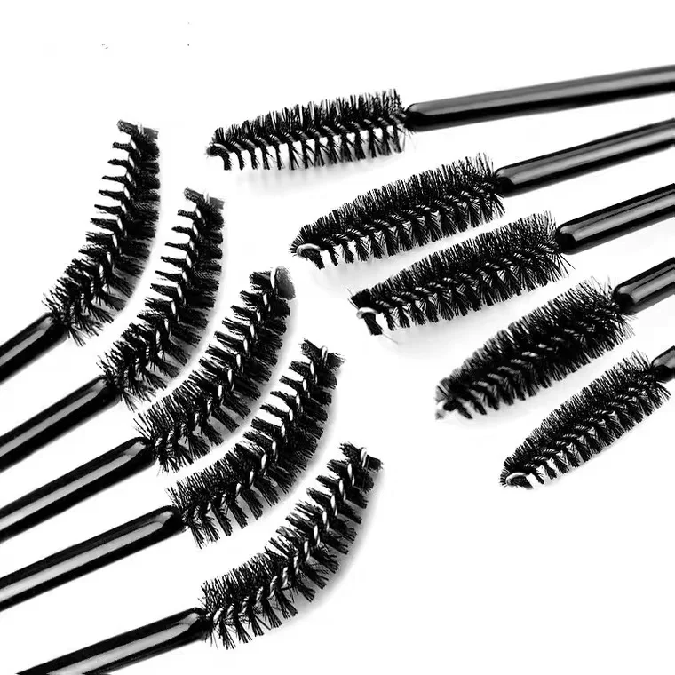 

50pcs Eyelash Extension Disposable Eyebrow brush Mascara Wand Applicator Spoolers Eye Lashes Cosmetic Brushes Set makeup tools