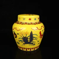 ming chenghua huangdi doucai family portrait pattern tianzi jar home crafts exquisite decorative ornament porcelain collection