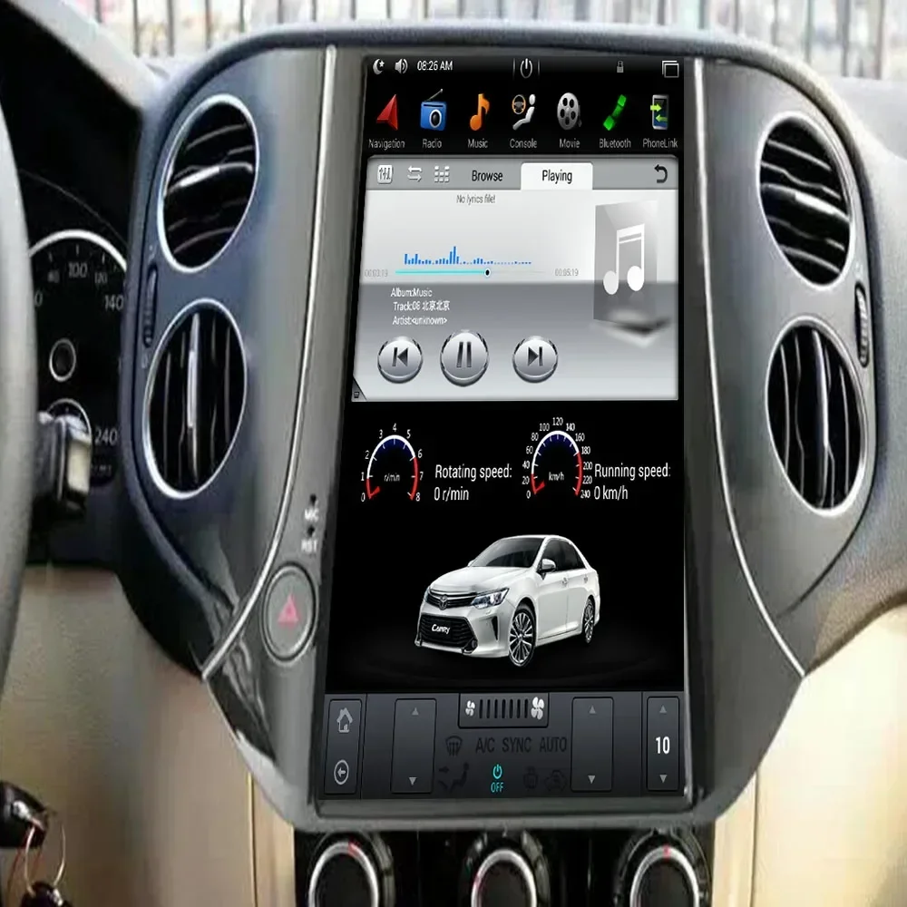 Мультимедийная система PX6 для VW Volkswagen Tiguan 12 3-2010 2050 дюйма Android