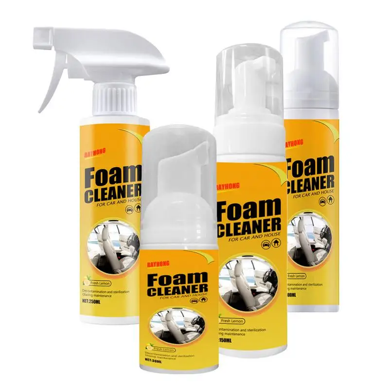 

Car Interior Foam Cleaner Powerful Detergent For Car Interiors Multifunctional Car Foam Cleaner With Good Performance For Fabric