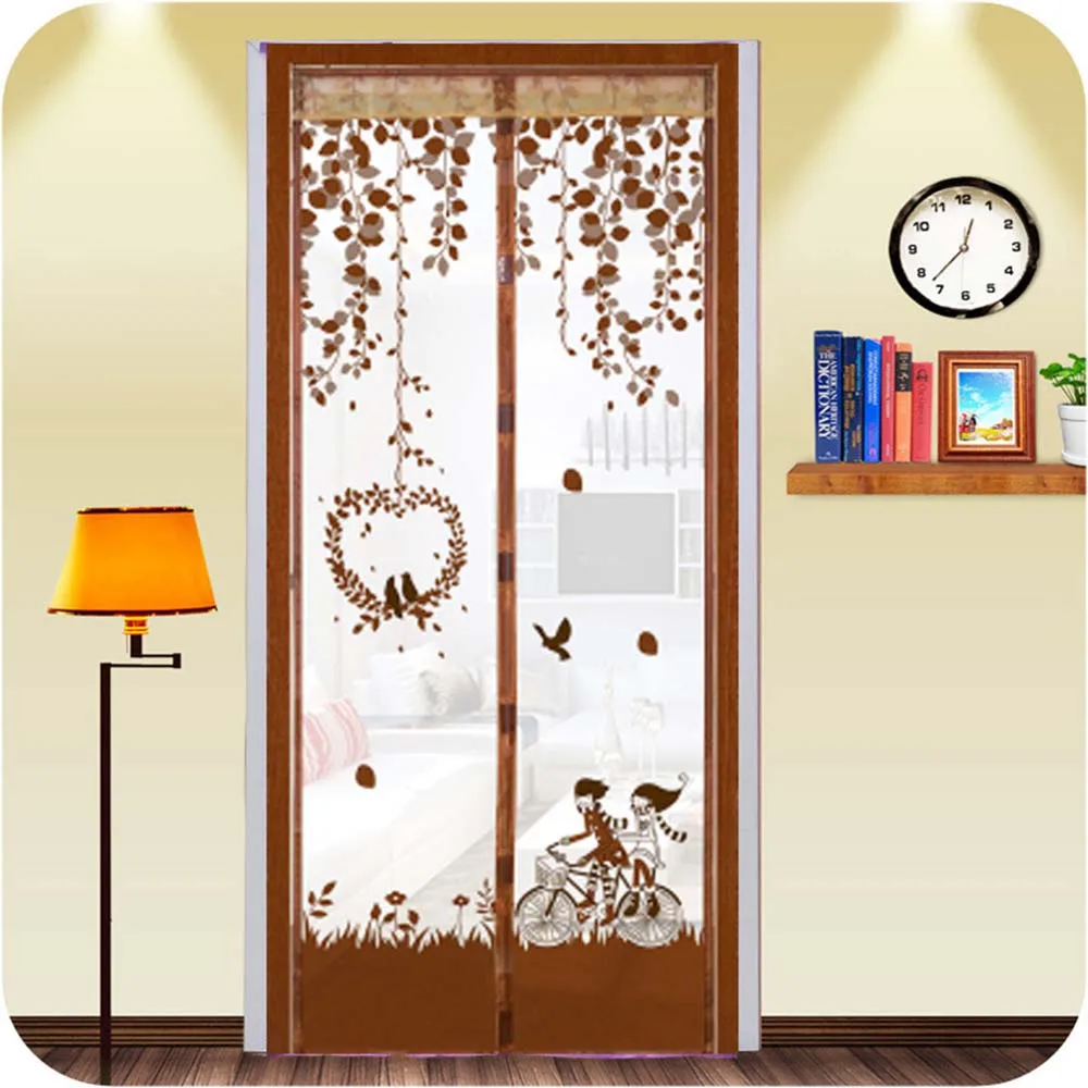 

Magnetic Door Screen Mosquito Net Curtain Fly Insect Automatic Closing Invisible Mesh For Kitchen Indoor Living Room Accessories