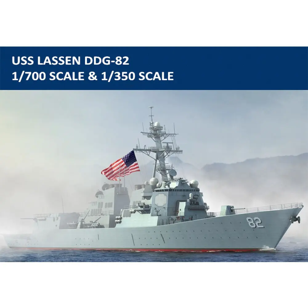 

1/700 Hobby Boss 83412 USS Lassen DDG-82 Guided Missile Destroyer Model Warship TH06112-SMT8-qc