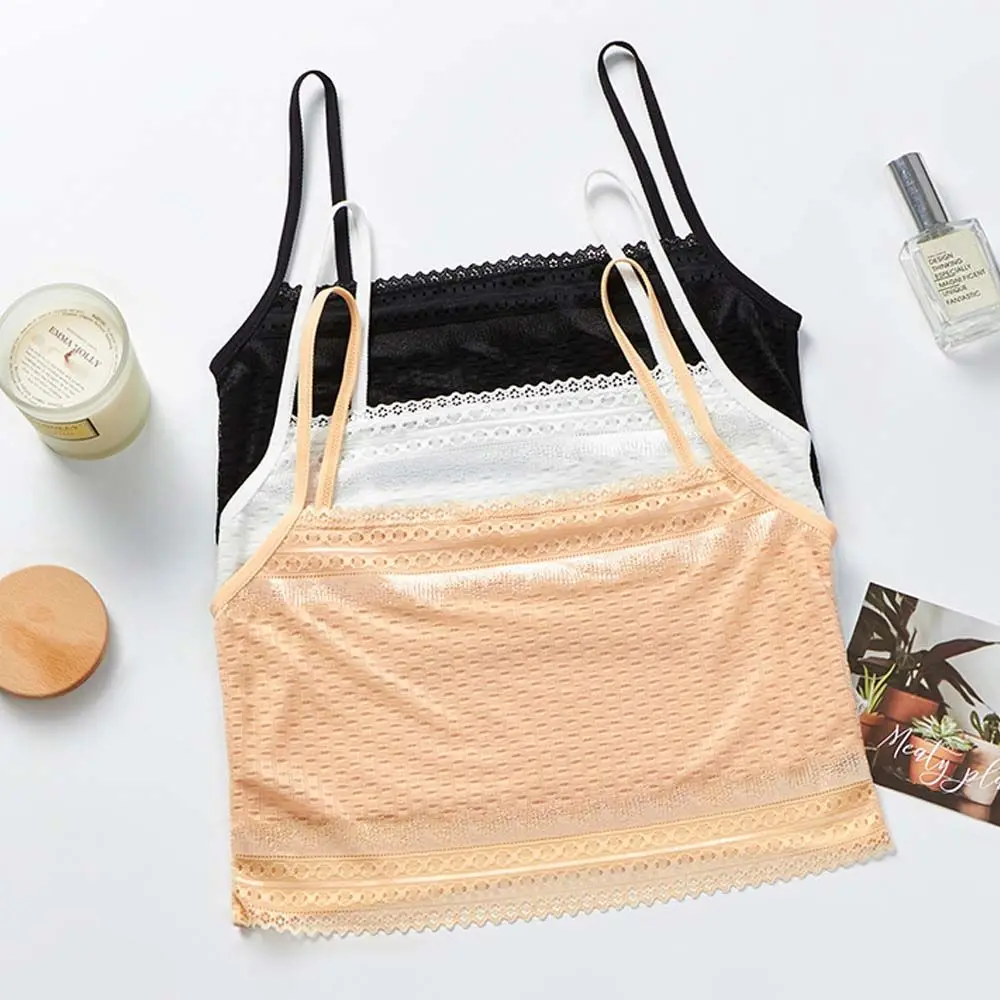 

Бесшовный дышащий укороченный жилет, однотонное нижнее белье без рукавов, женские майки, бюстгальтер, сексуальный жилет, топы, кружевные ма...