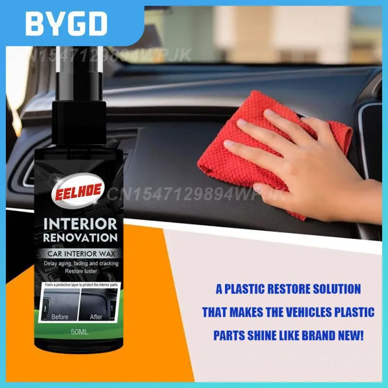 

Easy To Use Car Maintenance Wax Automotive Plastic Parts Retreading Agent Effective Repairing Non-corrosive 30/50ml Oil-free