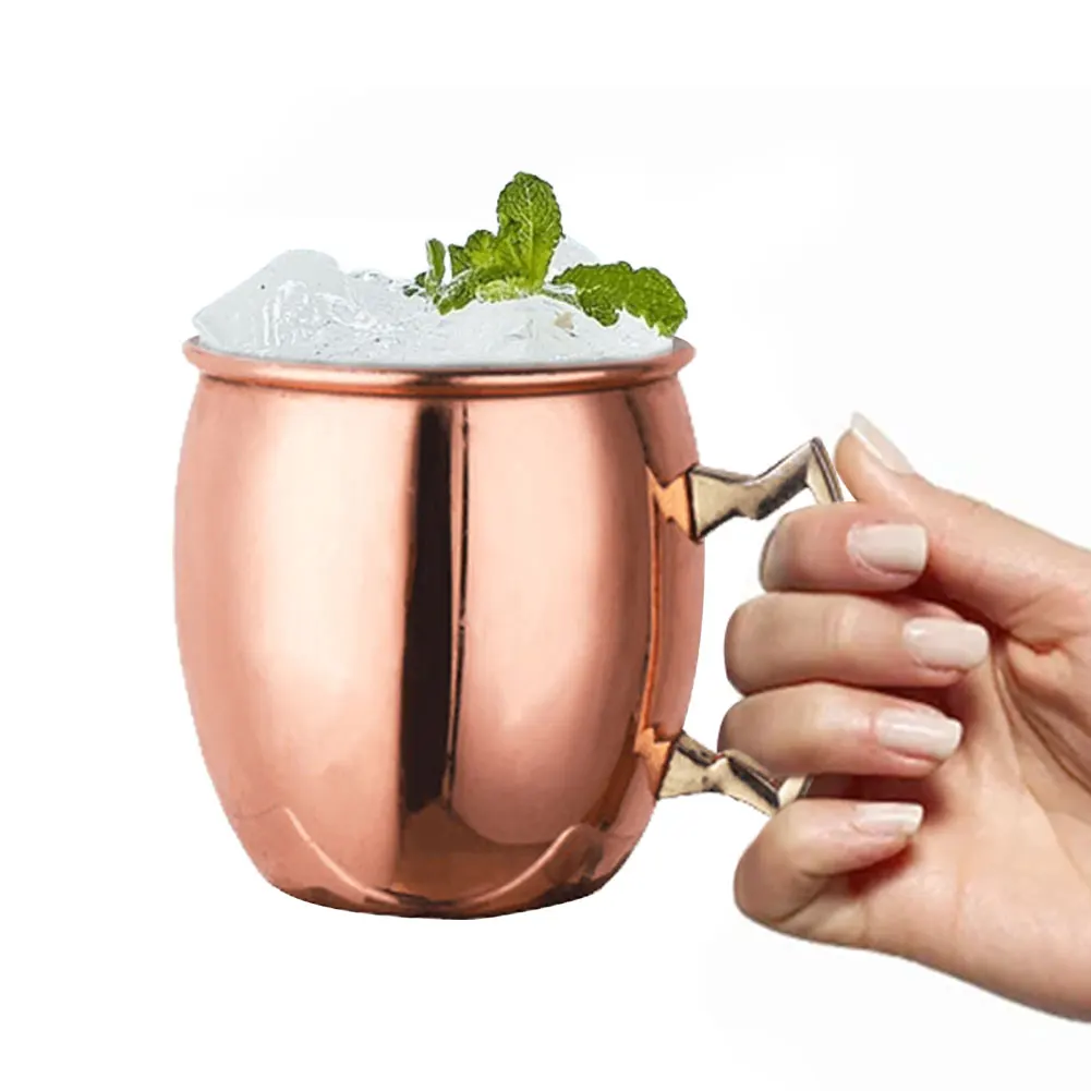Кружка Из Нержавеющей Стали Moscow Mule С Медным Покрытием - Стакан Для Холодных