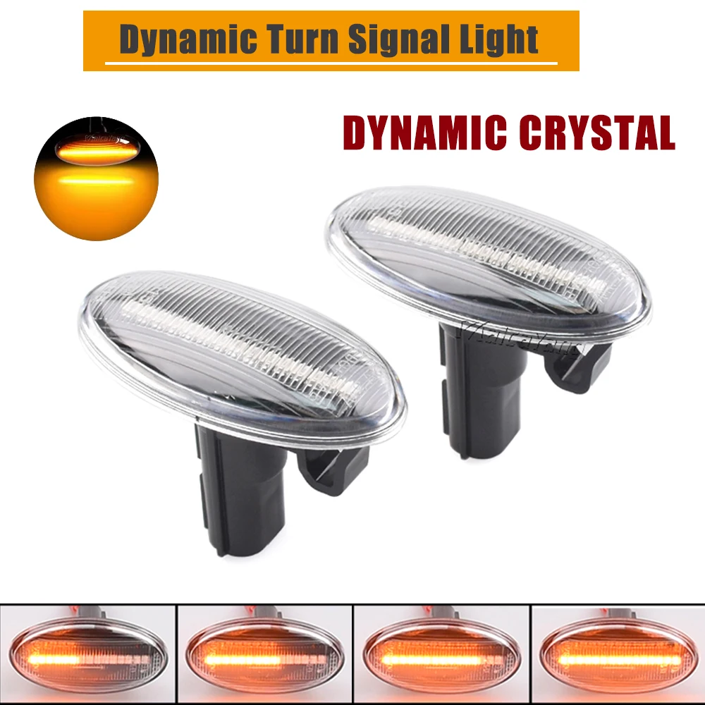 

2 шт. динамический светодиодный указатель поворота, боковой габаритный поворотник для Subaru Forester Liberty Impreza Wrx Sti 2008-2019, автомобильные аксессуары