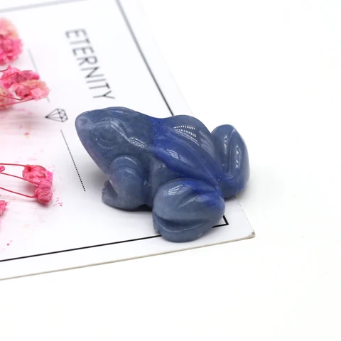 Статуэтка лягушка из лазурита