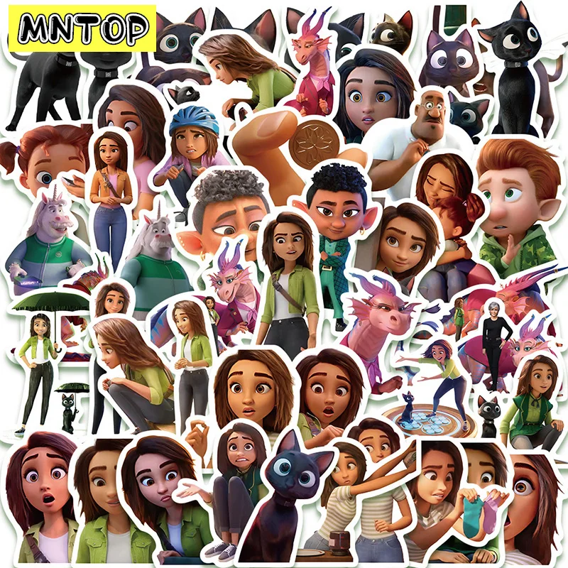 

10/30/50pcs/set Luck Cartoon Funny Cute Animals Anime Graffiti Stickers For Skateboards Laptop Luggage Diy Kids Phone Case