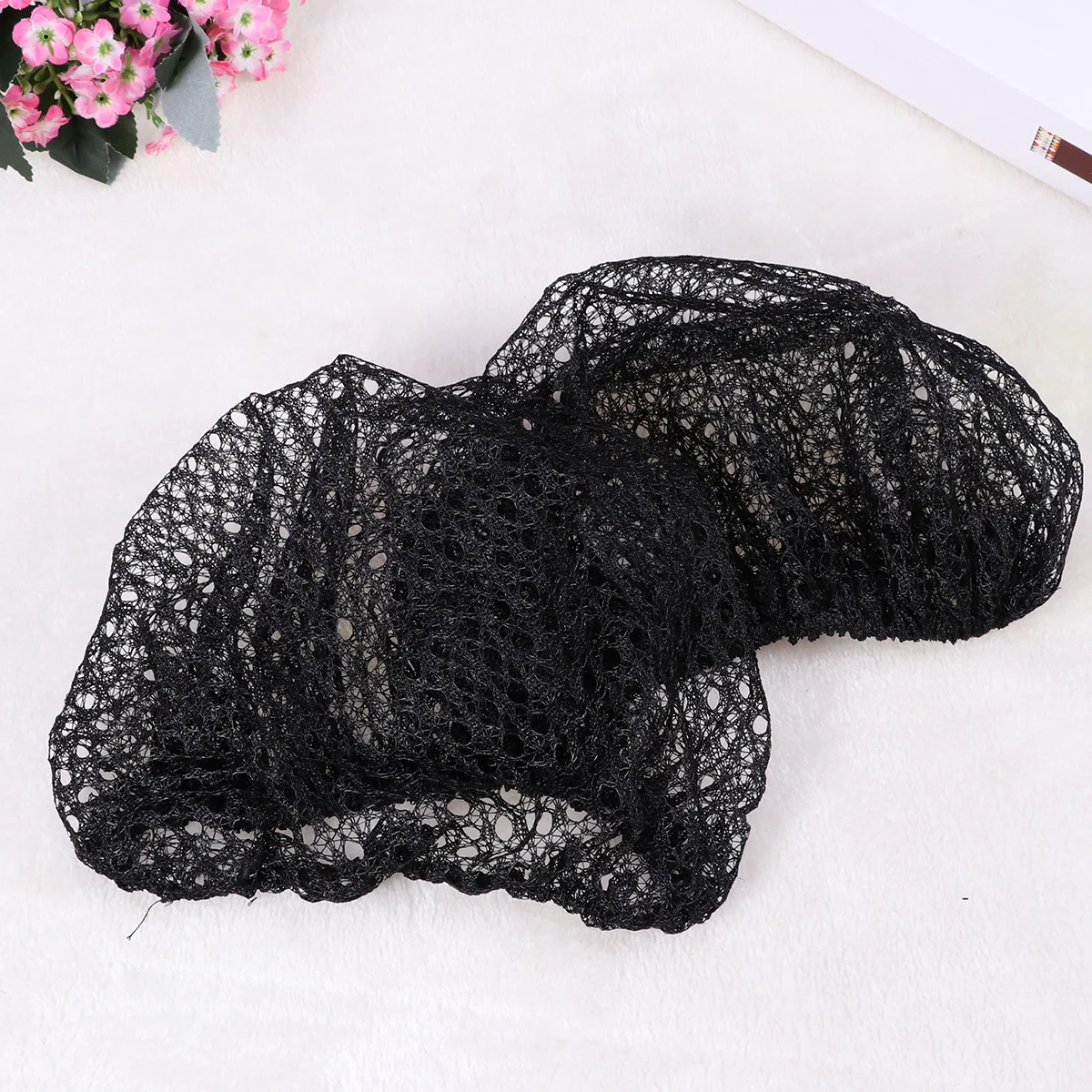 

Hair Net Coverwomen Nets Bun Ballet Head Mesh Accessories Holder Snoods Night Bonnet Cap Wraphairnet Crochet Sleeping Woman Hat