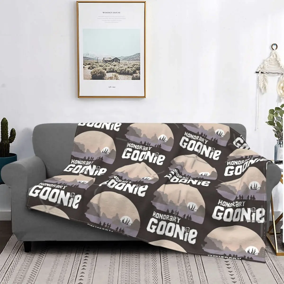 Gota-Manta de lino a cuadros para cama, manta con capucha, ropa de cama y fundas