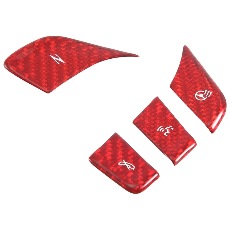 Автомобильная наклейка на руль из углеродного волокна для Chevrolet Corvette C8 2020-2023 с