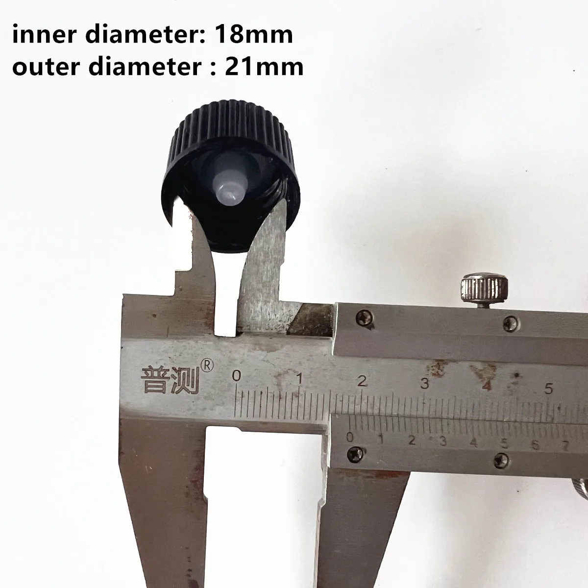 Черные пластиковые конусные колпачки для барабана 100 шт