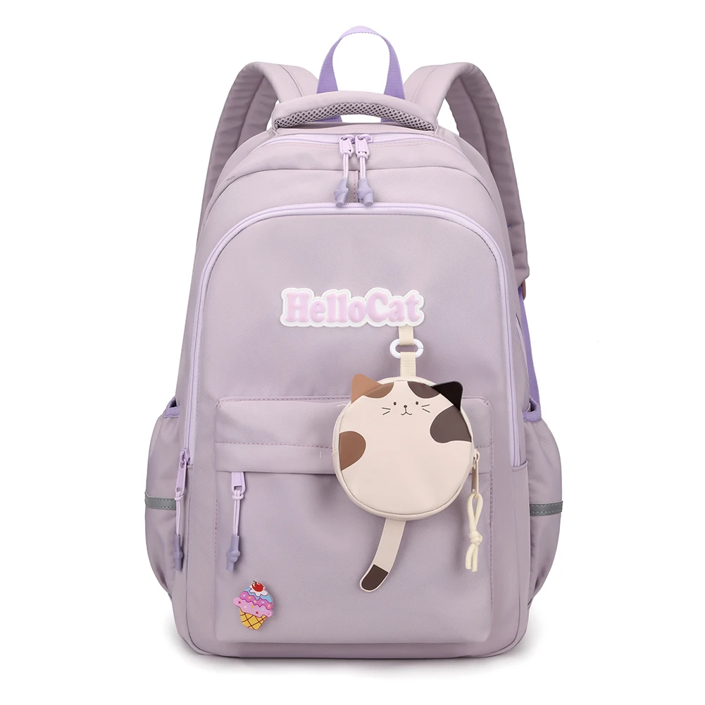 

Backpack for Girls Primary School Student Bag Kawaii Cute Children Pink Bookbag Kids Schoolbag Teenagers Knapsack Mochila