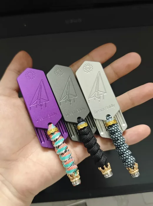 Фото Абсолютно новый набор ZacLab Mini Plane 2.0: полированный PEI-слайдер с четким звуком при нажатии, плавный тактильный EDC мини-гаджет/игрушка №3