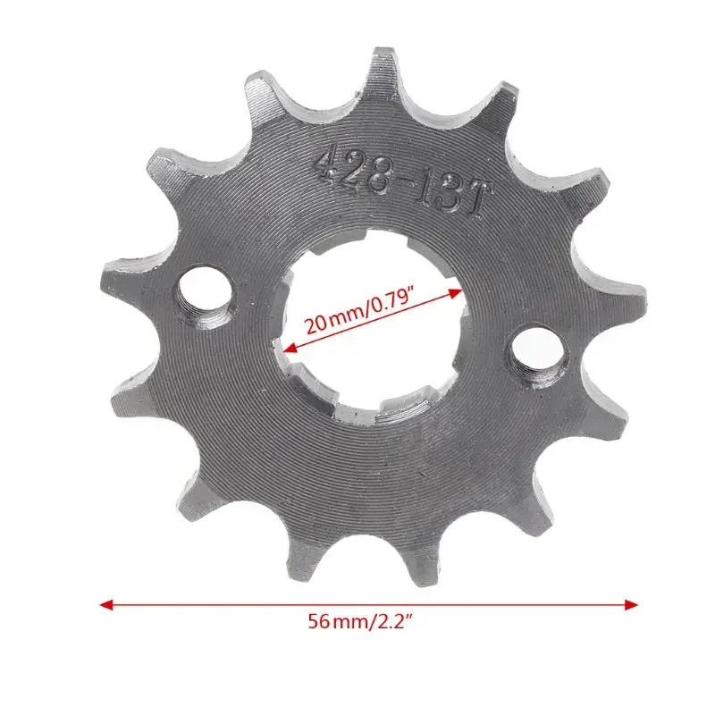 Цепь с 10 зубьями на 19 подходит для маленького спортивного автомобиля карманного