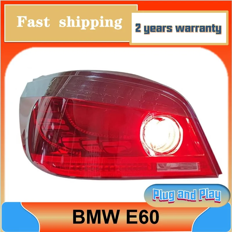 Автомобильный Стайлинг для BMW E60 задний фонарь 2003-2010 5 серии ДХО сигнал поворота