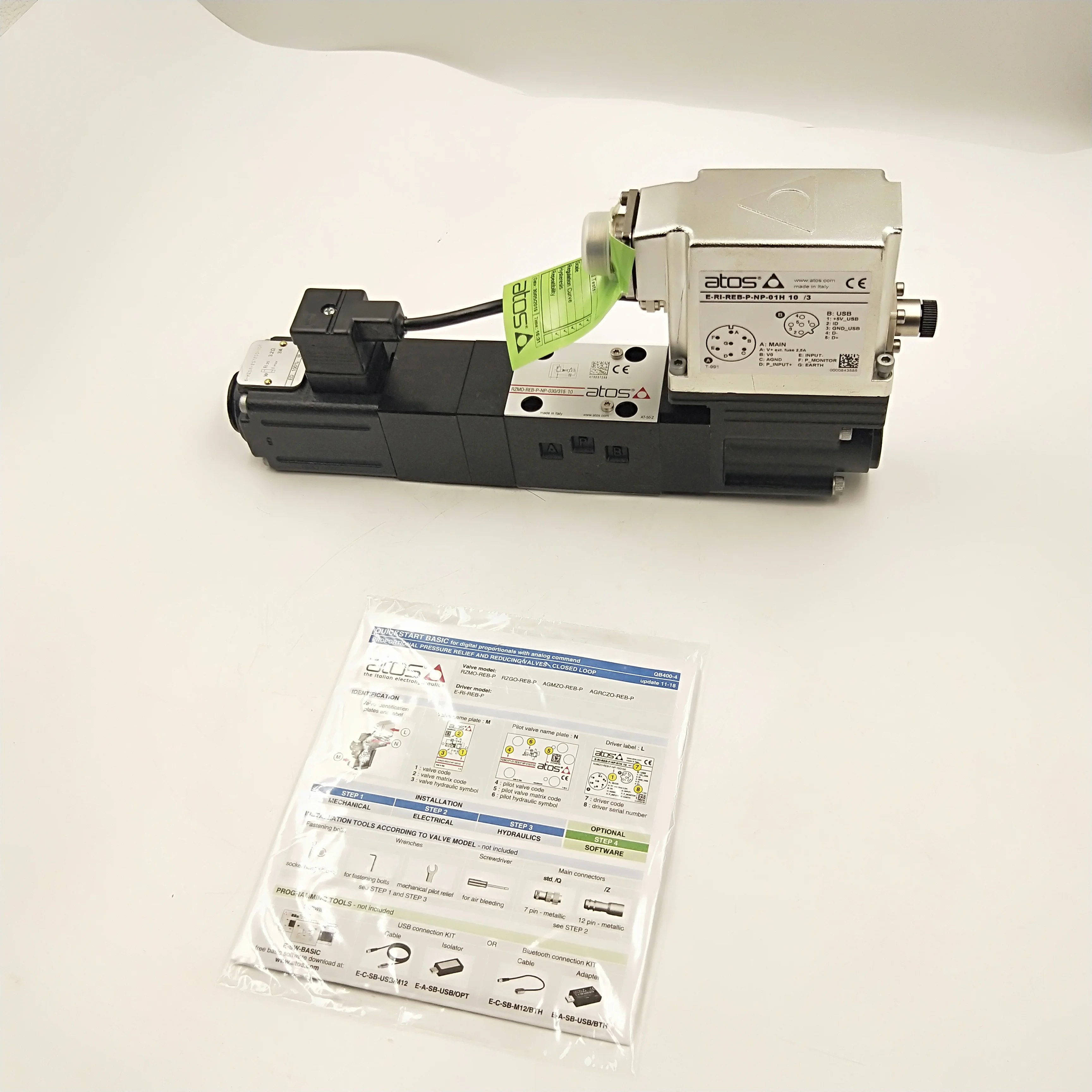 Оригинальный рельефный клапан ZHENYUAN RZGA RZMA RZMO series RZMA-A-030/80/PA-GK/180/M 24/BT гидравлическое