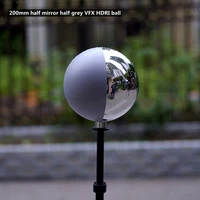vfx hdri 200mm half mirror half grey 18 gray visual effect ball environment ball photography video collection ball light ball