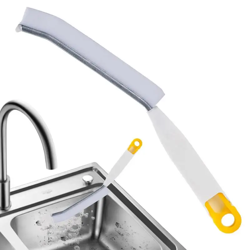 

Crevice Cleaning Brush With Handle Kitchen Sponge Wipe Hand-held Crevice Cleaner Efficient Professional Deep Cleaning Deep Clean