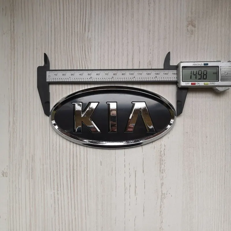 Эмблема-значок-логотип Kia 15 х7 5 налет.