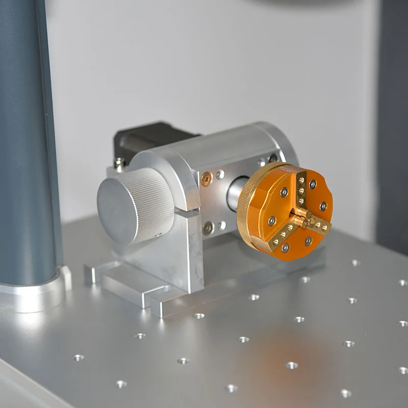 Portable mini laser marker 20W 30W 50W fiber laser marking machine qr code laser engraving machine enlarge