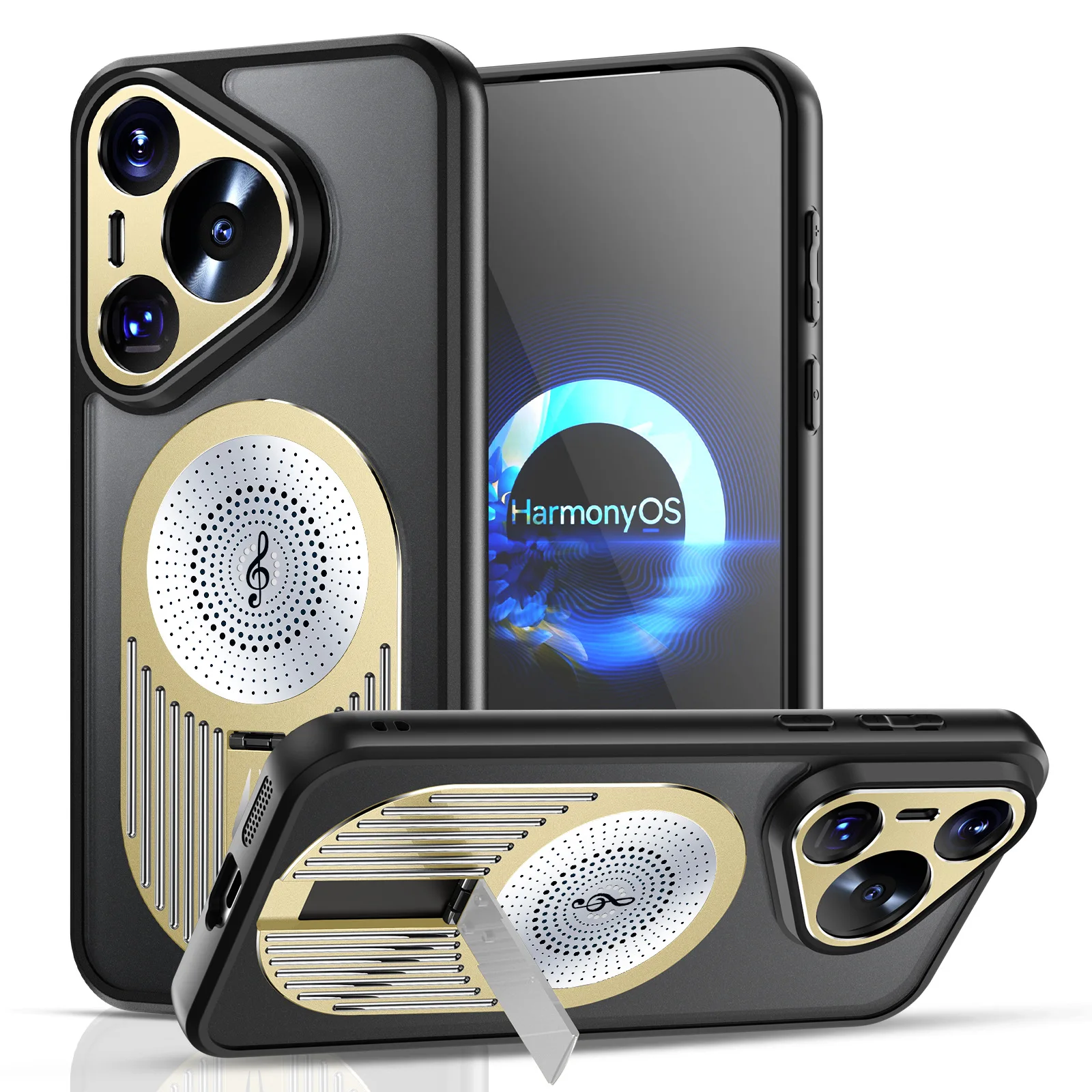 Чехол с магнитным кронштейном для рассеивания тепла Huawei Pura 70 Ultra Pro дышащая