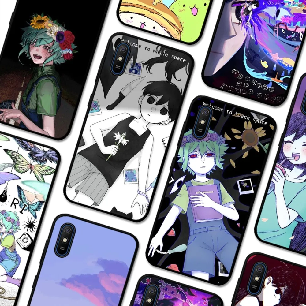 

Omori Game Anime Phone Case For Redmi 5 6 7 8 9 10 plus pro 6 7 8 9 A GO K20 K30 K40 pro plus F3 Fundas