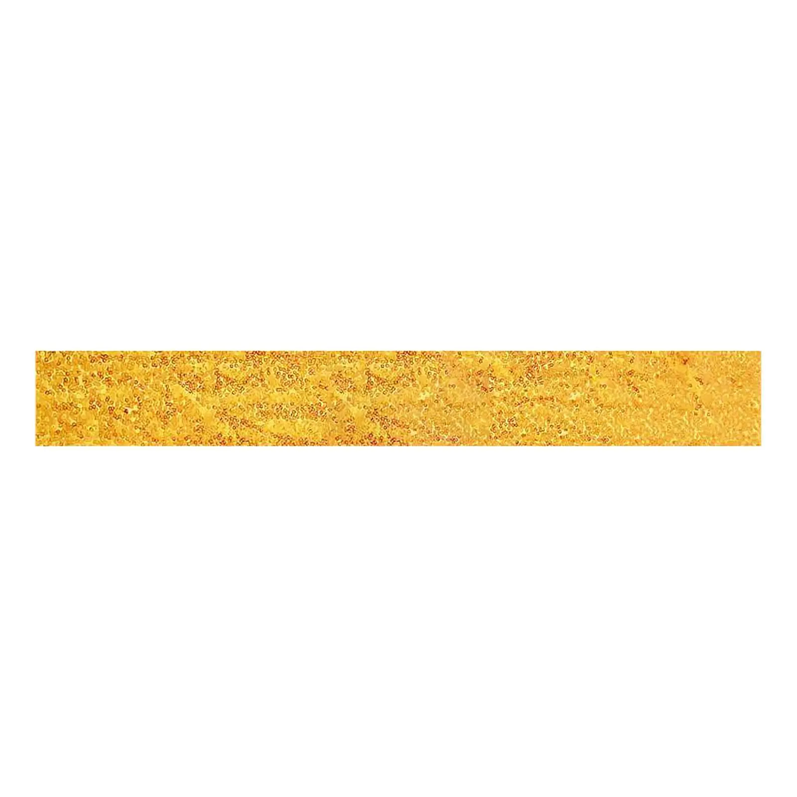 

Versatile Gold Sequin Table Runner Tablecloth for Decoration