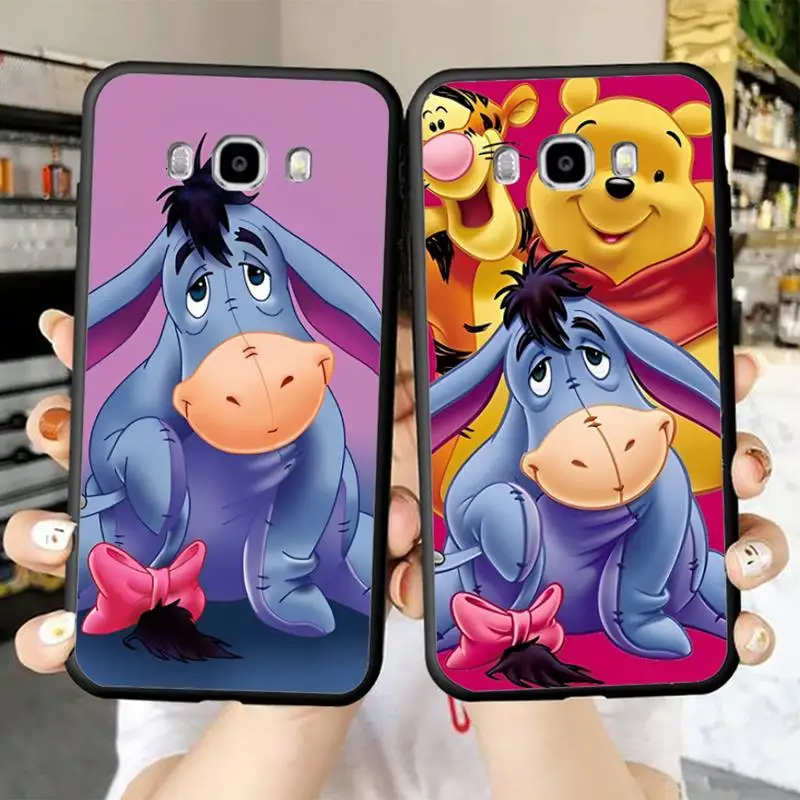 

Disney Donkey Eeyore Phone Case for Samsung J 2 3 4 5 6 7 8 prime plus 2018 2017 2016 core