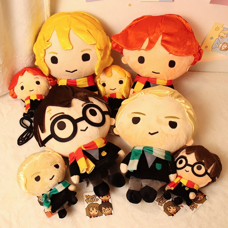 

Authentic Harry Potter Characters With Plush Toys Around Them As A Birthday Gift for Friends Doll Plush Dolls Harry Plush