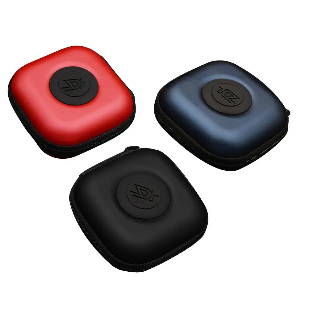 

KZ Earbuds Storage Case PU Portable Pressure Absorption Data Charge Wire Bag Classic Colors and Simple Durable Design