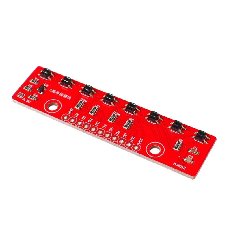 

K0AC 8 Channel IR Tracking Sensor Module 8 Line Track Trace Detect Detection Board DIY Detector for arduino Car