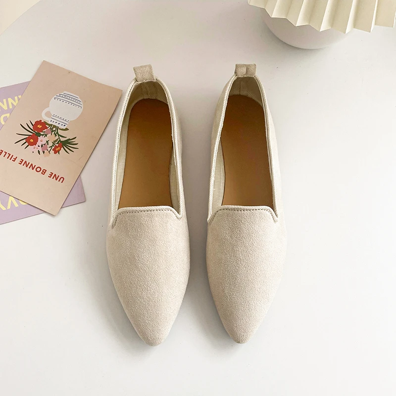 

Women's Flats Women Shoes Candy Color Woman Loafers Spring Autumn Flat Shoes Women Summer Shoes Size 35-43
