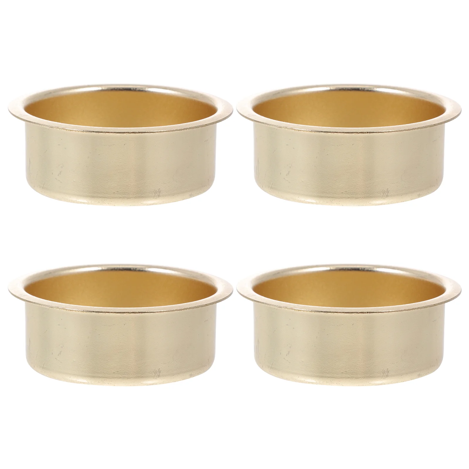

4pcs Simple Cups Making Making Supplies Tea Light Cups Cups Containers Tealight