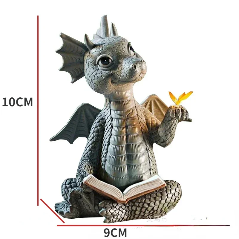 

Фигурка дракона из смолы