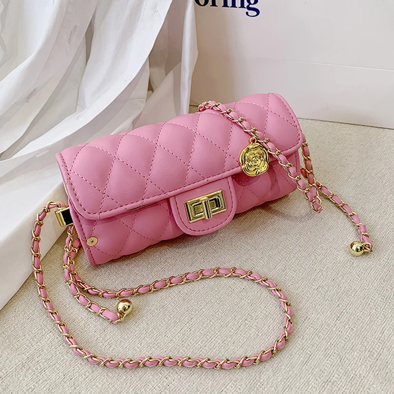 

Candy Colors Cossbody Bags For Women Fashion Women's Bag 2022 Mini Women's Shoulder Bag Simple Small Pu Messenger Bag Female