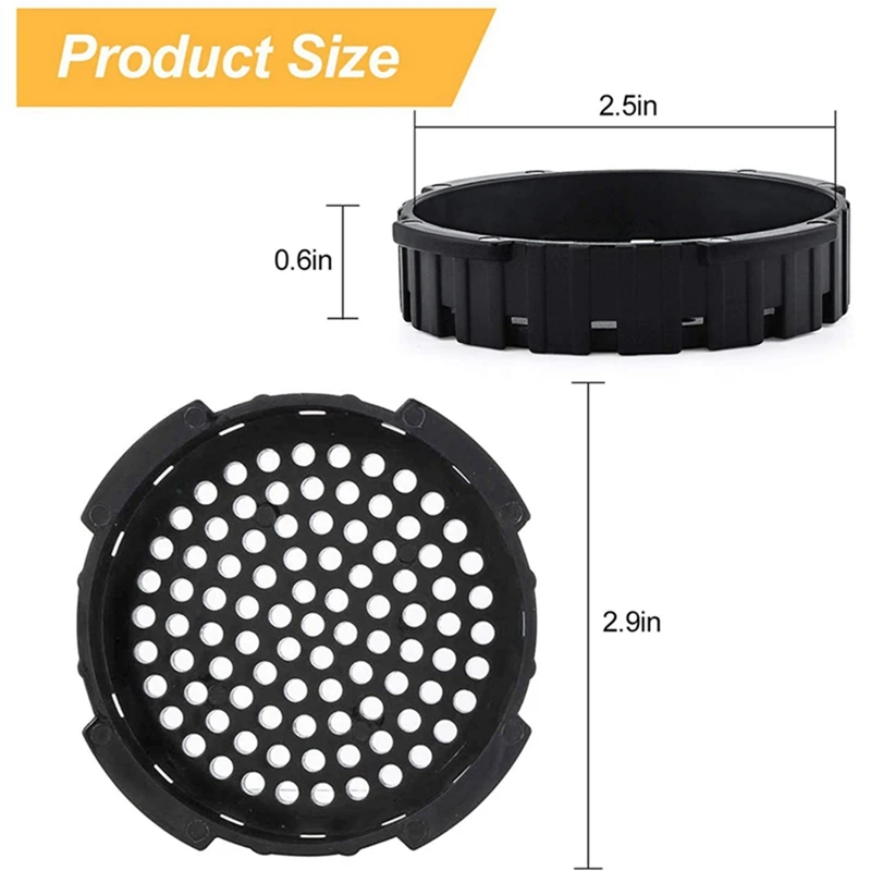 Сменная крышка фильтра 4 шт. подходит для кофеварки и эспрессо